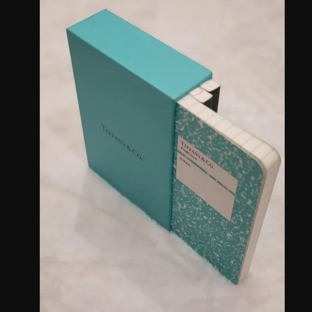 New Sealed Tiffany & Co Giftable Set of 3 Notebooks